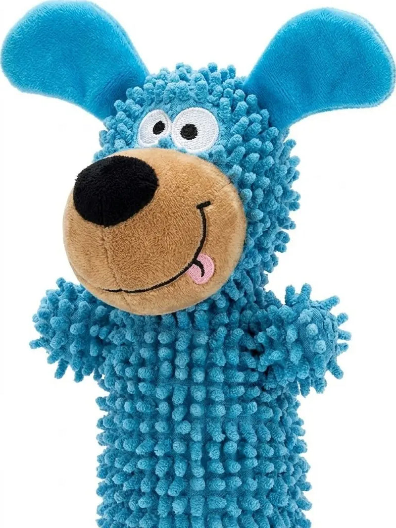 Squeaky Plush Dog Toy - Interactive, Cute Puppy-Shaped Chew Option for Small-Medium Dogs, Soft Plush for Fetch/Play and Teething