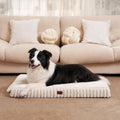 【Sohochic】 Cozila Modern Washable Orthopedic Dog Bed - Egg Crate Foam, Waterproof Liner, Non-Slip Bottom, All-Day Relief, Multi-Size, Weight Distribution for Medium & Large Dogs | Back to School, Camping Essentials